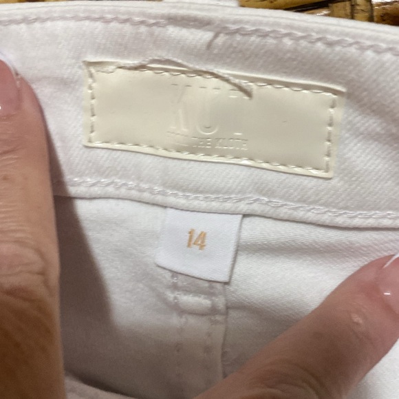 NWT KUT FROM THE KLOTH JANE Short white shorts 14 - Picture 5 of 5